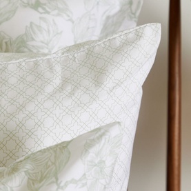 300 Thread Count Sage Trellis Pillowcase Set
