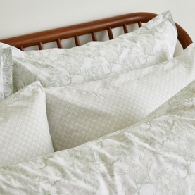 300 Thread Count Sage Trellis Pillowcase Set