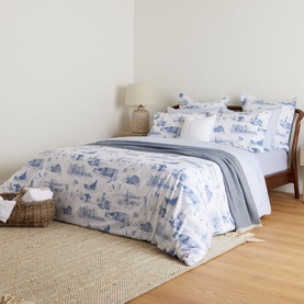 300 Thread Count Wild Atlantic Stripe Fitted Sheet