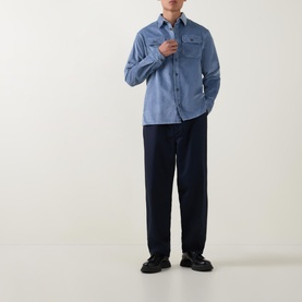 Corduroy Chest Pocket Overshirt