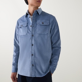 Corduroy Chest Pocket Overshirt