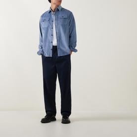 Corduroy Chest Pocket Overshirt