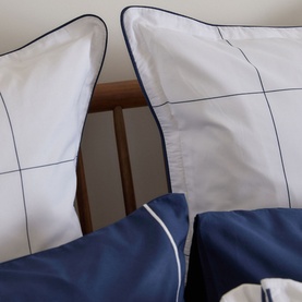 300 Thread Count Windowpane Oxford Pillowcase