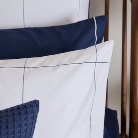 300 Thread Count Windowpane Pillowcase Set