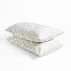 300 Thread Count Sage Magnolia King Pillowcase Set