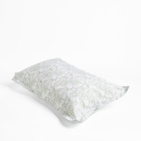 300 Thread Count Sage Magnolia Oxford Pillowcase