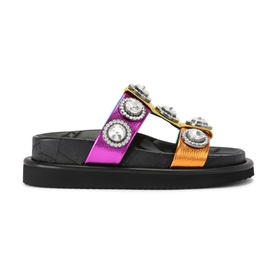 Orson Crystal-Embellished Sandals