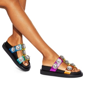 Orson Crystal-Embellished Sandals