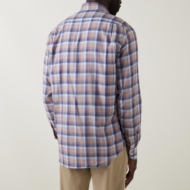 Check Single-Cuff Casual Shirt