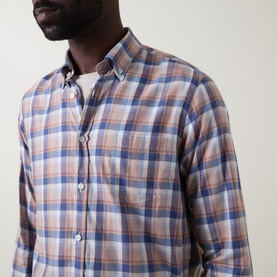 Check Single-Cuff Casual Shirt