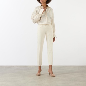 Sada Slim-Leg Cropped Jeans