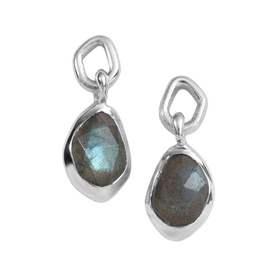 Dapple Labradorite Earrings