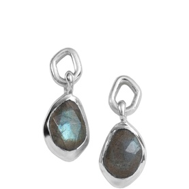 Dapple Labradorite Earrings