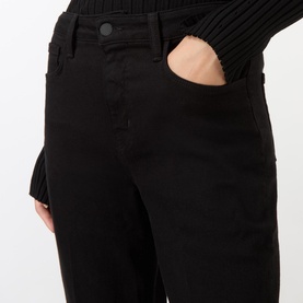 Kendra High-Waisted Flared Cropped Jeans