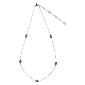 Labradorite Stepping Stone Necklace