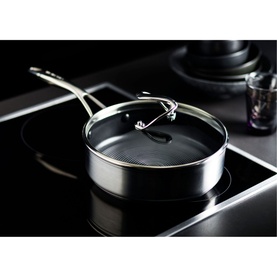 Stainless Steel Saut&eacute; Pan with Lid 30cm