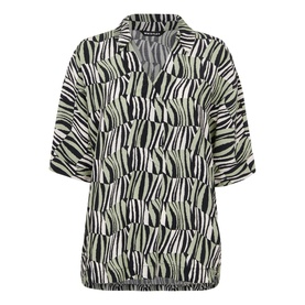 Checkerboard Tiger Boxy Shirt