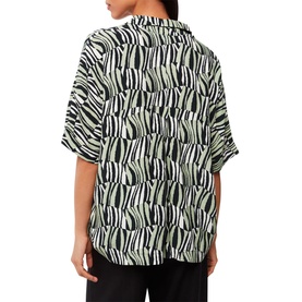 Checkerboard Tiger Boxy Shirt