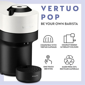 Nespresso White Vertuo Bundle