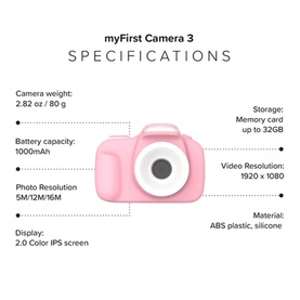 Camera 3 Pink