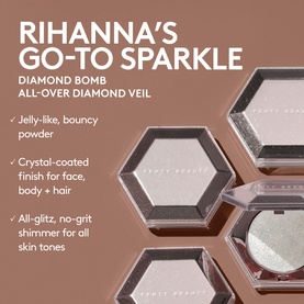 Diamond Bomb All Over Diamond Veil
