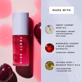 Fenty Treatz Barbados Cherry Hydrating and Strengthening Lip Oil