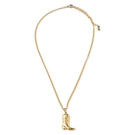 Cowboy Boot Charm Necklace
