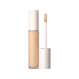 FENTY Pro Filt'r Instant Retouch Concealer in light beige shade, 8ml doe-foot applicator wand alongside open white tube