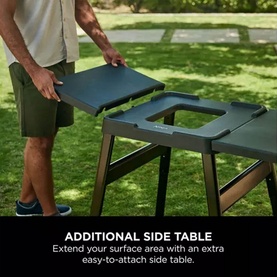 Woodfire Adjustable Stand & Side Table