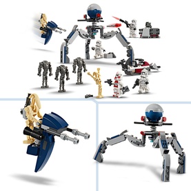 Star Wars Clone Trooper&trade; & Battle Droid&trade; Battle Pack