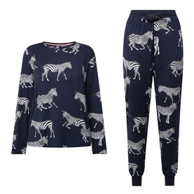 Zebra Print Pyjama Set
