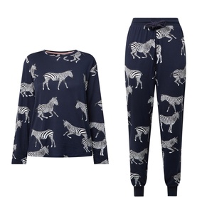 Zebra Print Pyjama Set