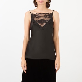 Leeba Lace-Panel Cami