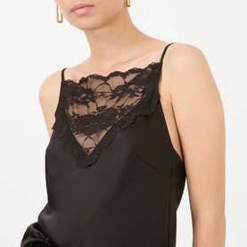 Leeba Lace-Panel Cami