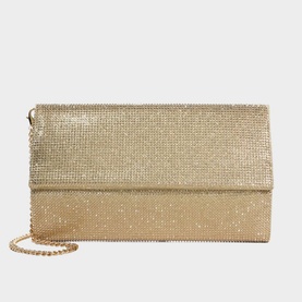 Esmes Embellished Box Clutch