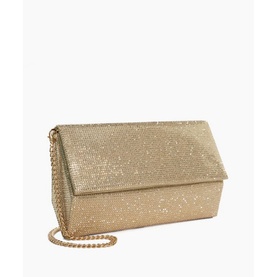 Esmes Embellished Box Clutch
