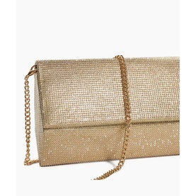 Esmes Embellished Box Clutch