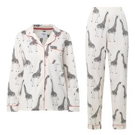 Giraffe Print Pyjama Set