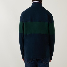 Logo Half-Zip Rugby Sweatshirt