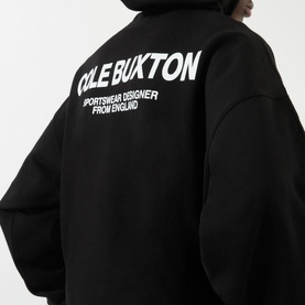 Sportswear Logo Drawstring Hoodie