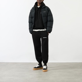 Sportswear Logo Drawstring Hoodie