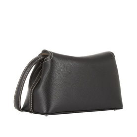 T-Lock Leather Clutch
