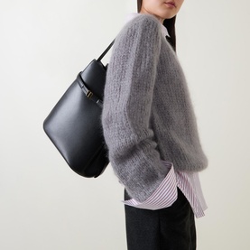 Belted Bucket Bag