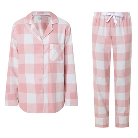 Saffron Check Pyjama Set
