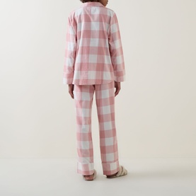 Saffron Check Pyjama Set