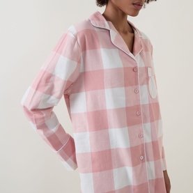 Saffron Check Pyjama Set