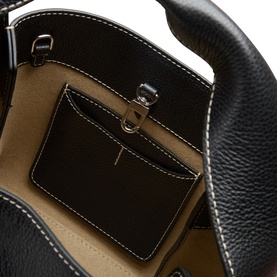 Top Handle Bucket Bag