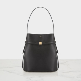 Belted Bucket Bag