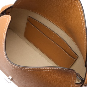 T-Lock Grained Crossbody Bag