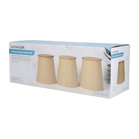 3-Piece Storage Canister Set